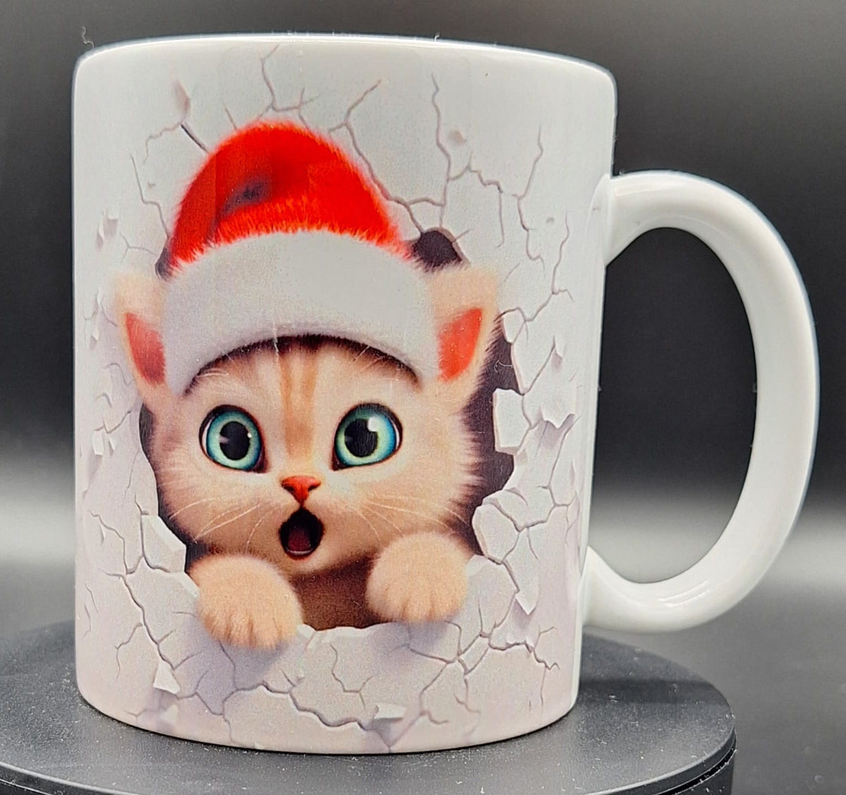 „Weihnachtskätzchen Tasse Geschenkidee Weihnachten“