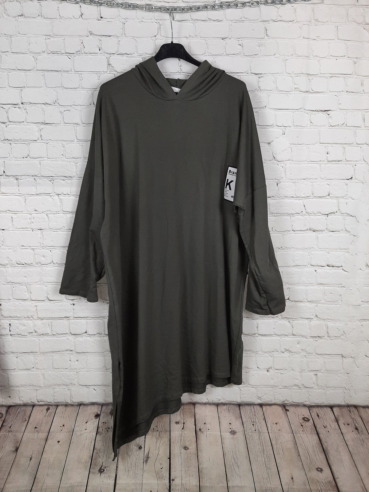 Damen Longshirt Oversize, Hoodie Longshirt Baumwolle, Longshirt große Größen, Kapuzen Longshirt