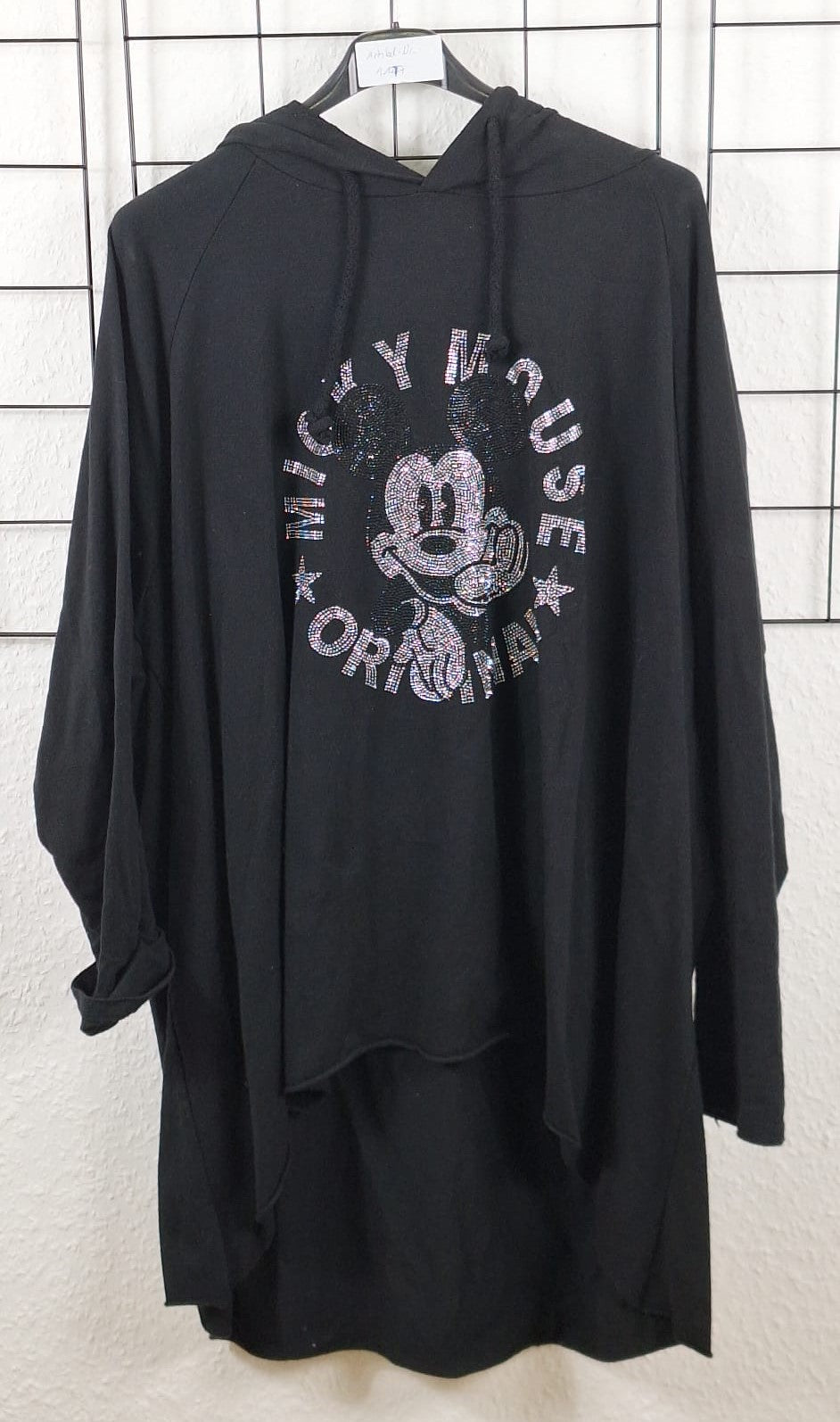 🧥 Oversize Hoodie mit Cartoon-Motiv – Baumwolle – mehrere Farben – Einheitsgröße 48/50 – 52/54