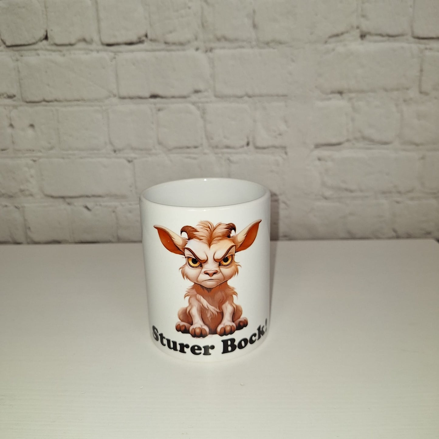 Tasse mit Sturer Bock (Ziegenmotiv)