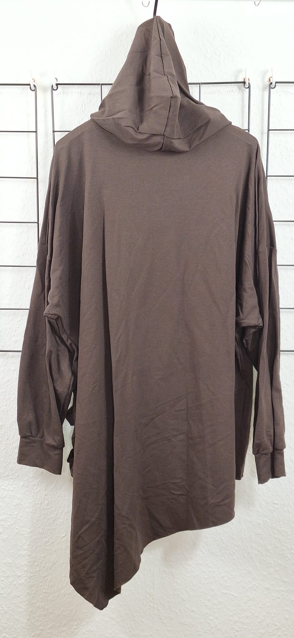 Hoodie mit Netz "Totenkopf"