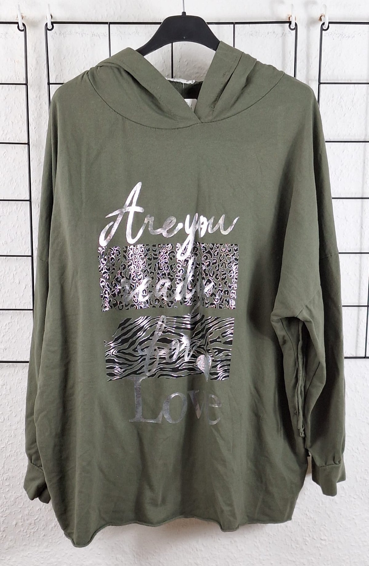 Hoodie "Are you ready for Love"