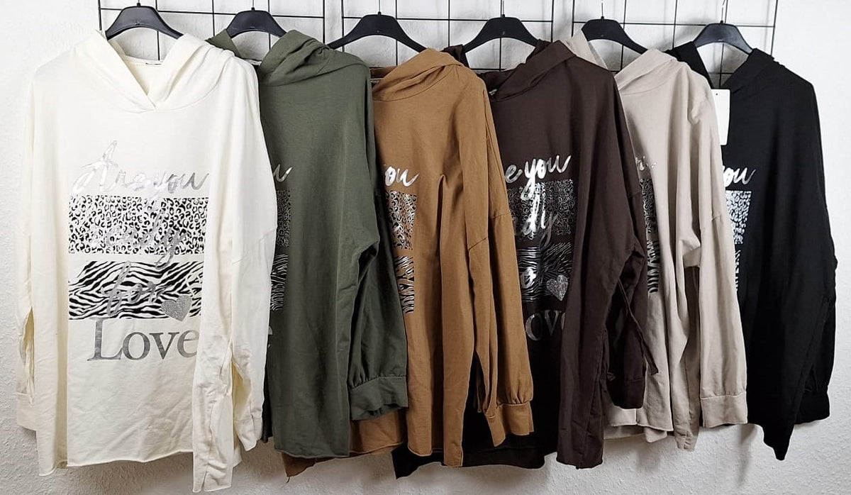 Hoodie "Are you ready for Love"