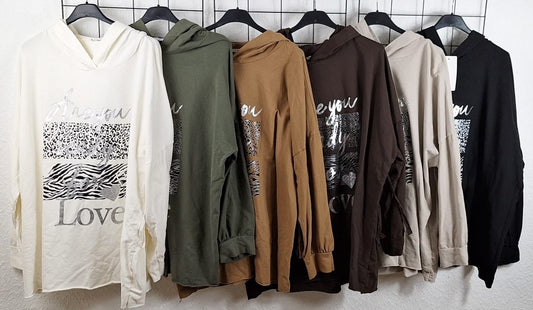 Hoodie "Are you ready for Love"