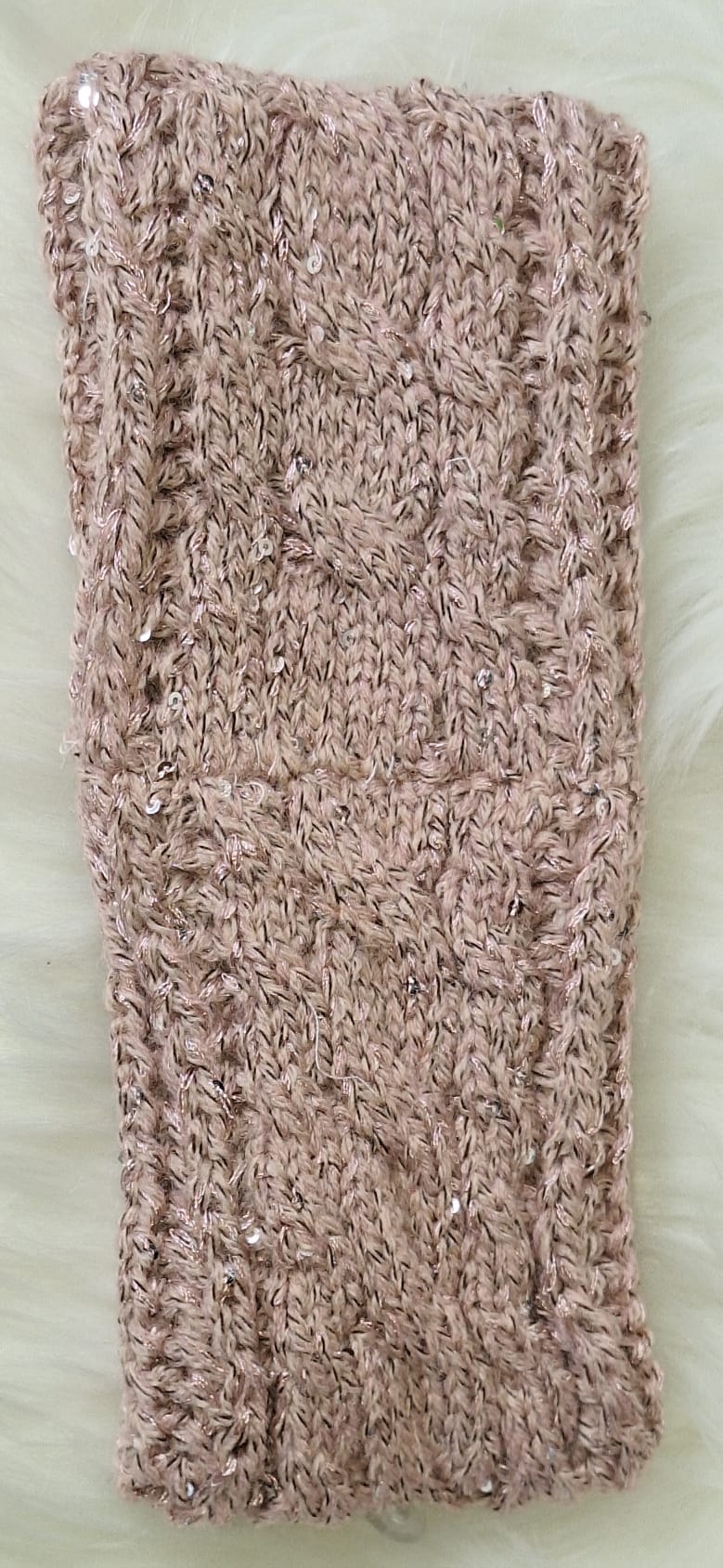 Stirnband mit kleinen Glitzerpailletten