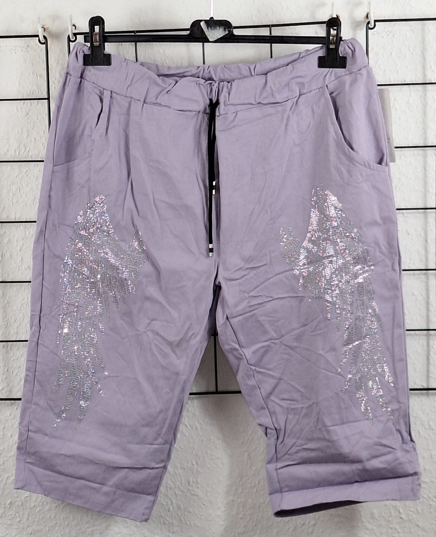 Shorts mit Engelsflügel