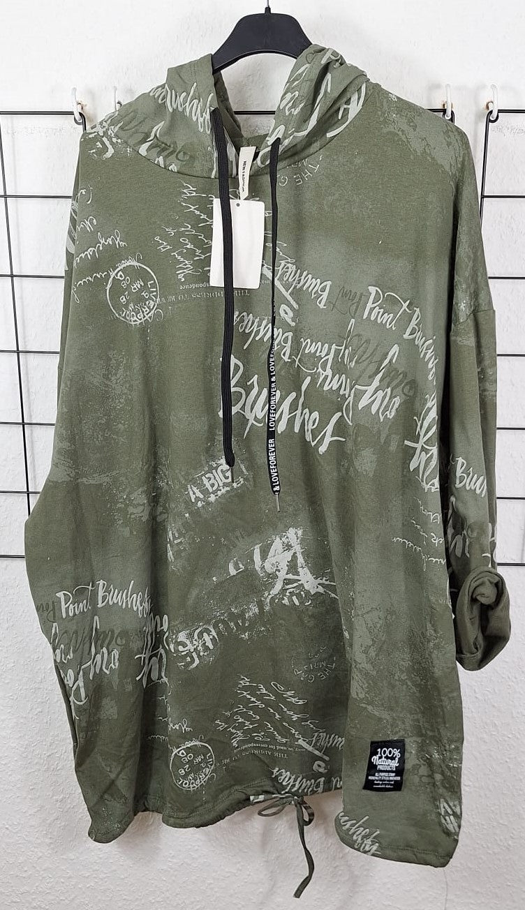 Hoodie Schrift