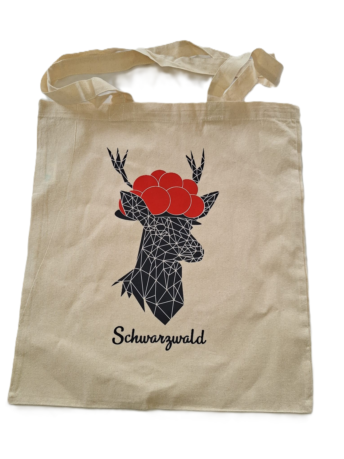 Schwarzwald Baumwolltasche – Nachhaltig und geräumig
