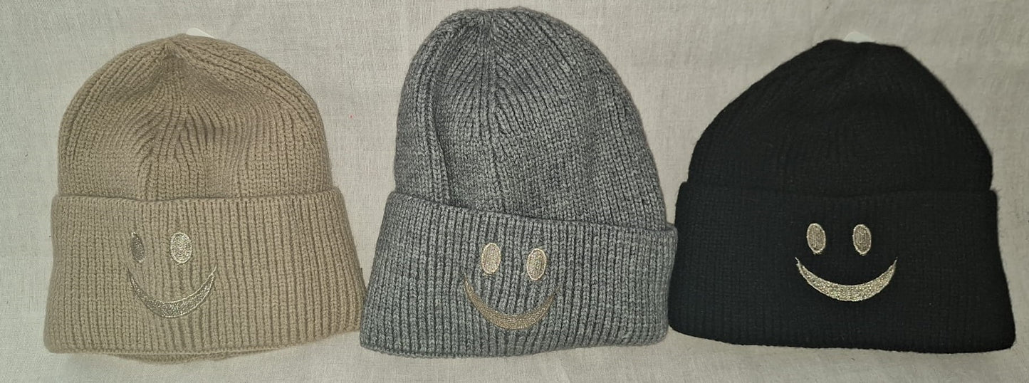 Beany Strickmütze "Smily"