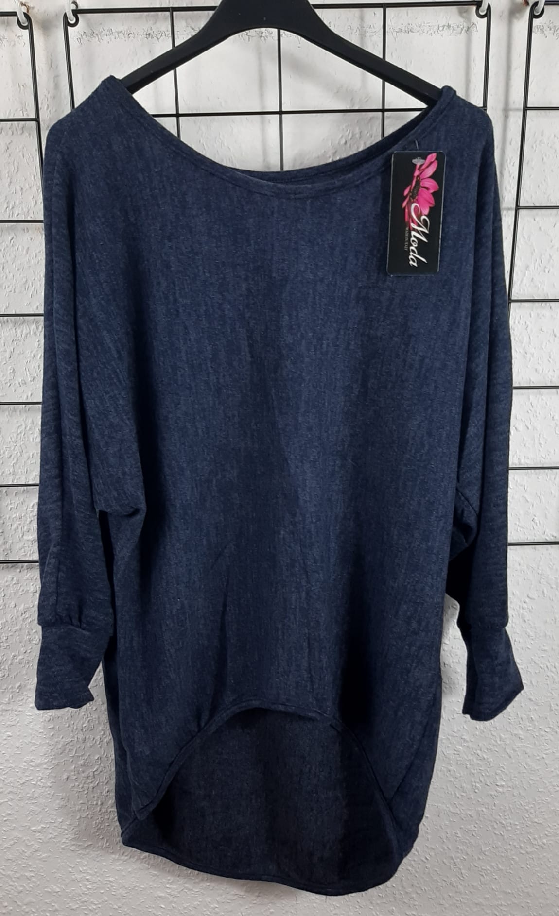 Feinstrick Vokuhila Shirt