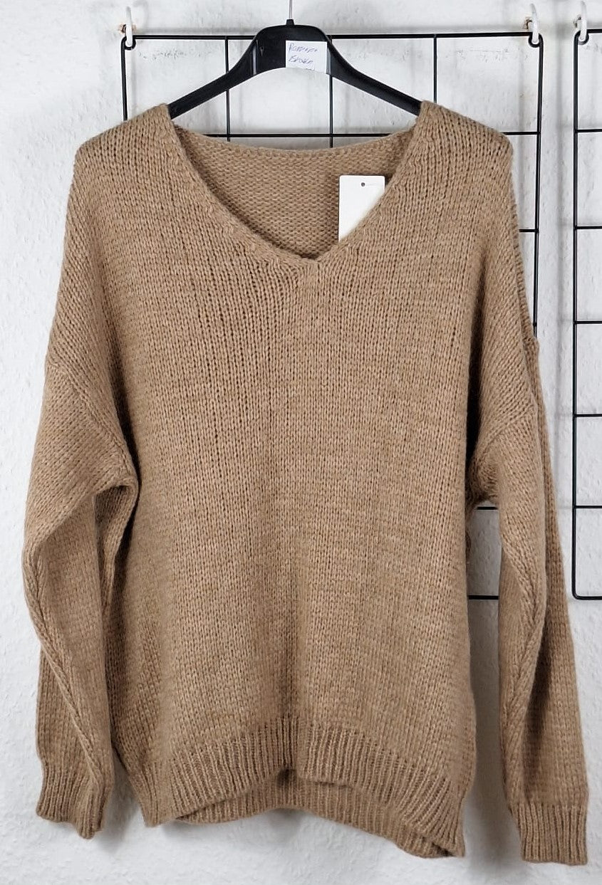 🆕 Damen Strickpullover – Oversize – Kuschelig weich – Viele Farben – Must-Have!