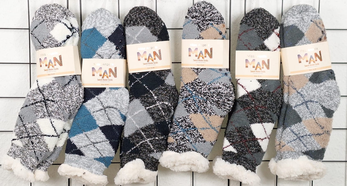 Kuschelsocken für Herren - weich und warm für kalte Tage