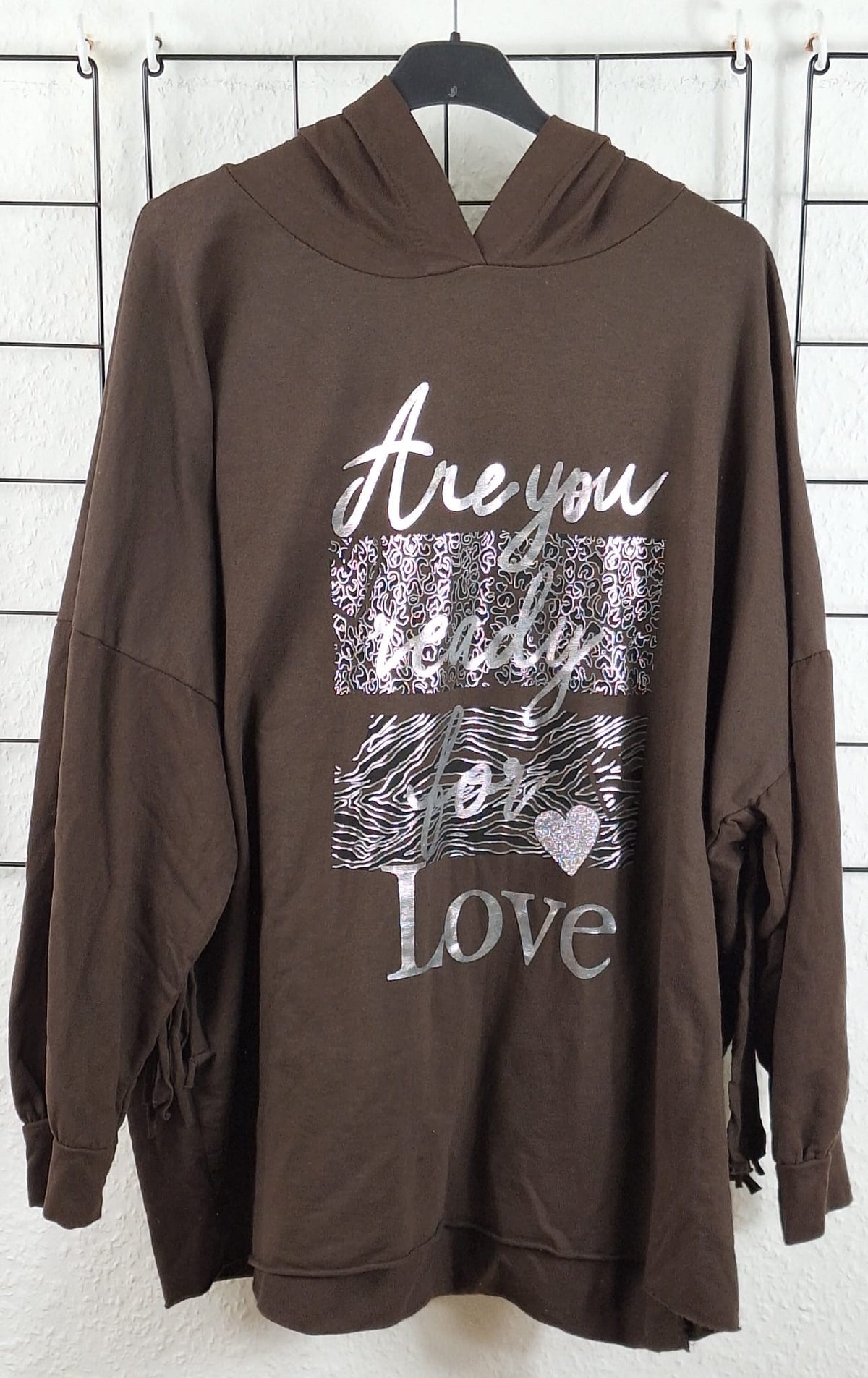 Hoodie "Are you ready for Love"