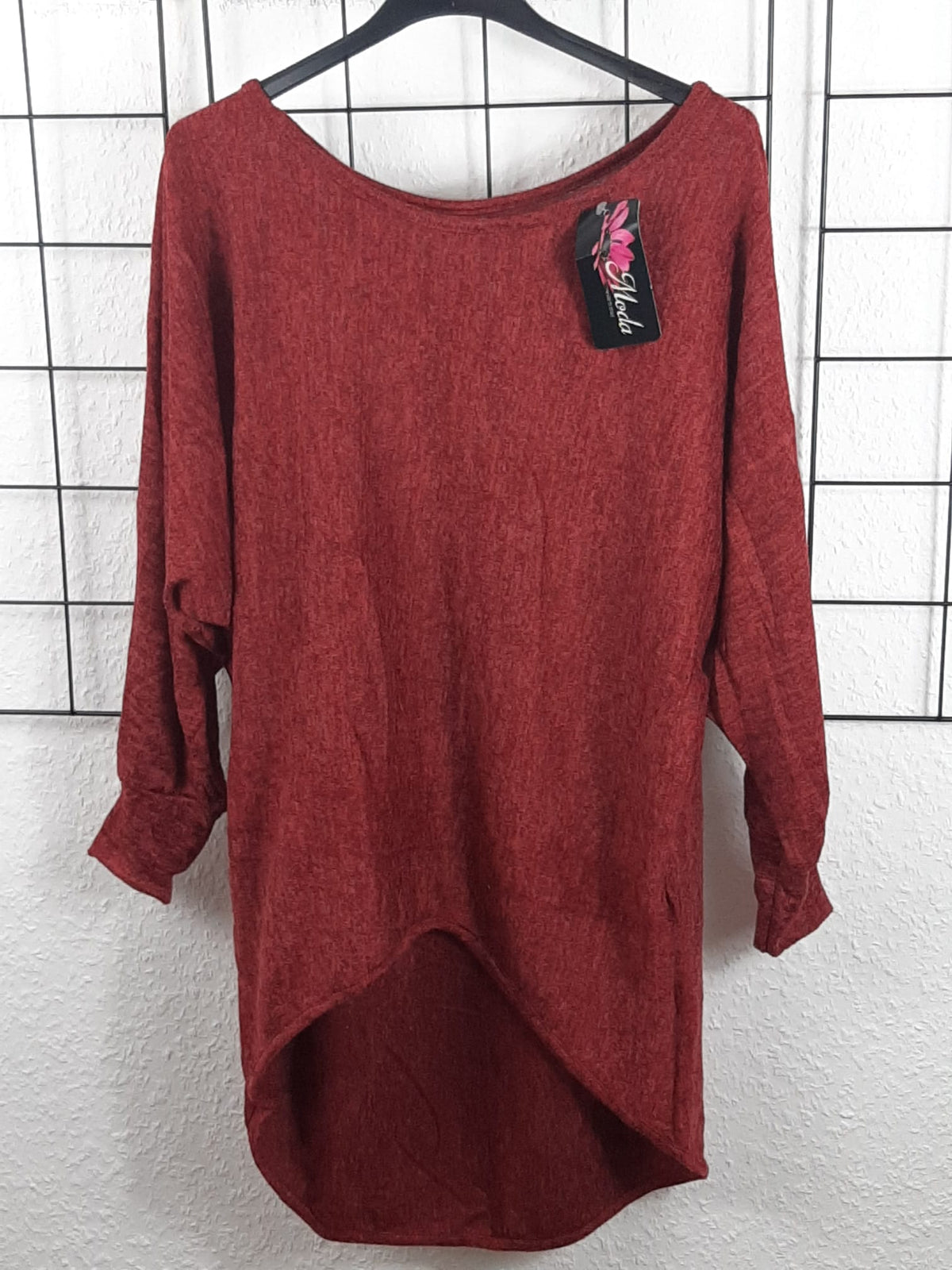 Feinstrick Vokuhila Shirt