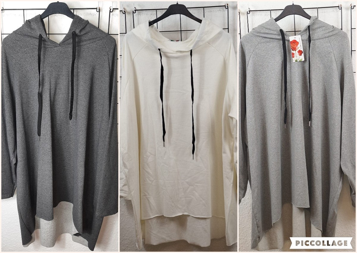 Hoodie ohne Bauchtasche