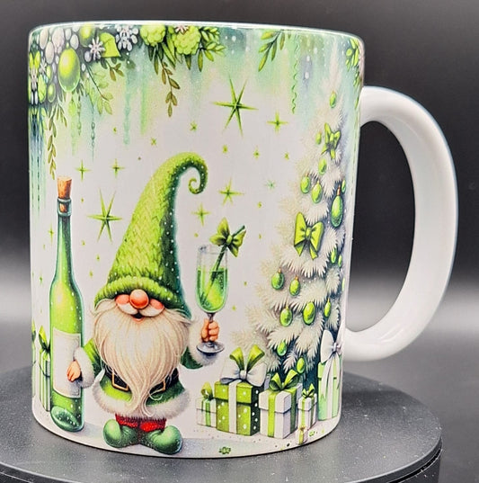 Keramiktasse „Winterzauber“ – Wintermotiv, ca. 330 ml