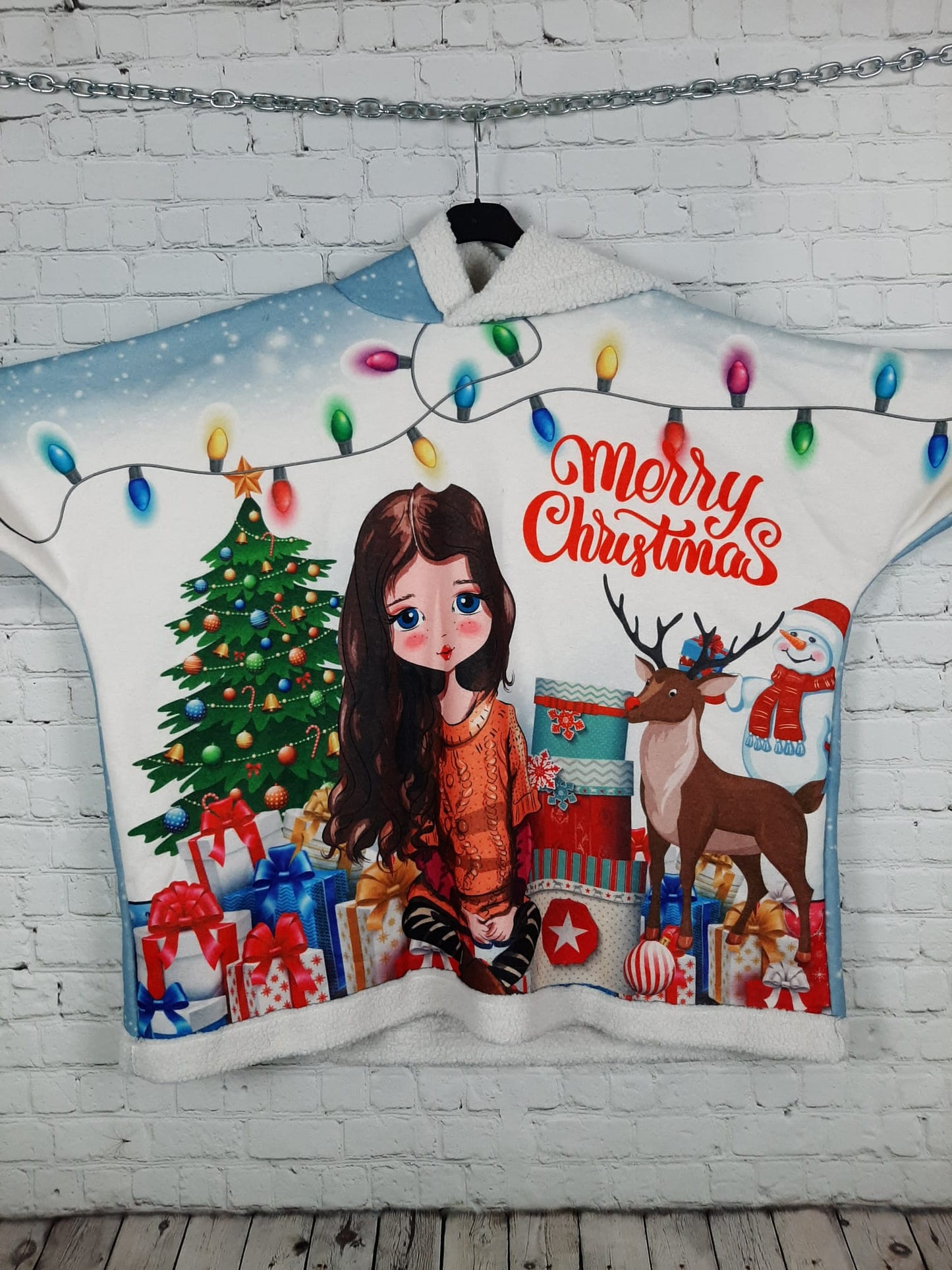 Weihnachts-Kuschelhoodie