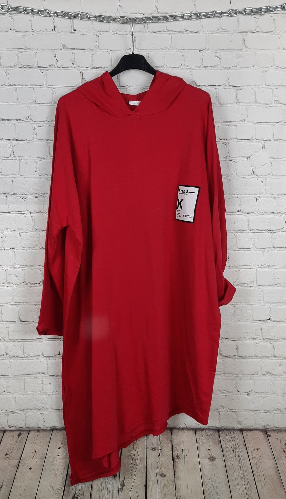 Damen Longshirt Oversize, Hoodie Longshirt Baumwolle, Longshirt große Größen, Kapuzen Longshirt