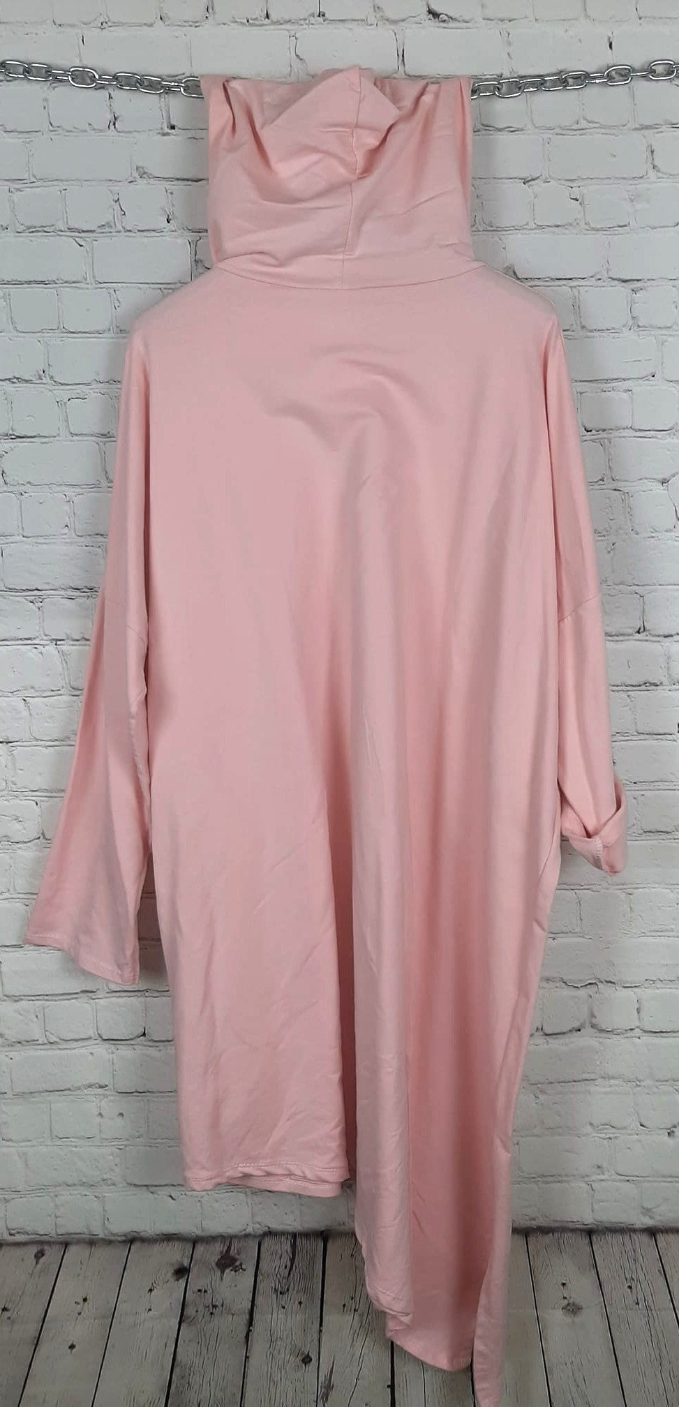 Damen Longshirt Oversize, Hoodie Longshirt Baumwolle, Longshirt große Größen, Kapuzen Longshirt