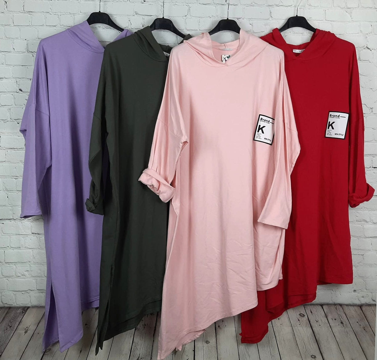 Damen Longshirt Oversize, Hoodie Longshirt Baumwolle, Longshirt große Größen, Kapuzen Longshirt