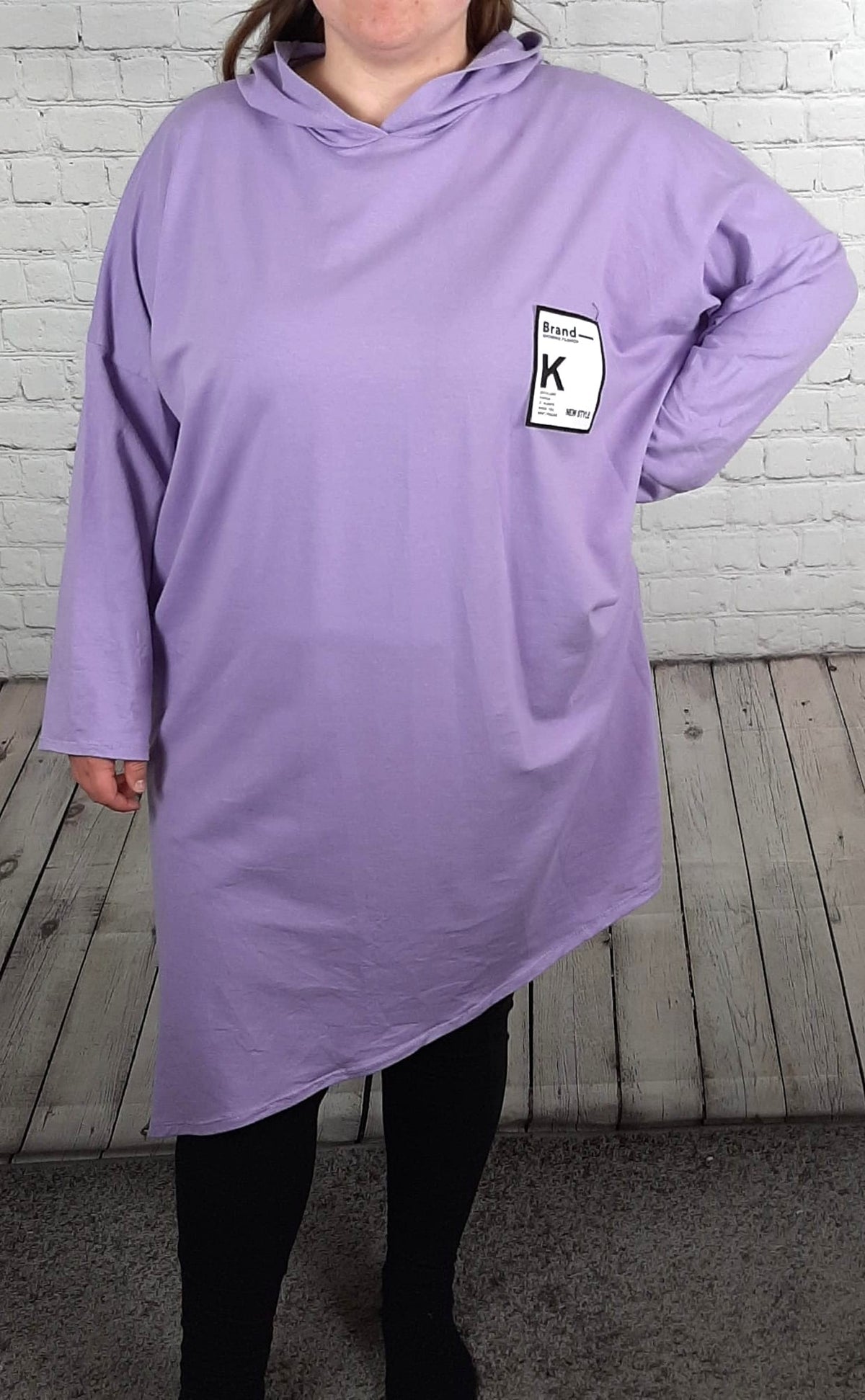 Damen Longshirt Oversize, Hoodie Longshirt Baumwolle, Longshirt große Größen, Kapuzen Longshirt