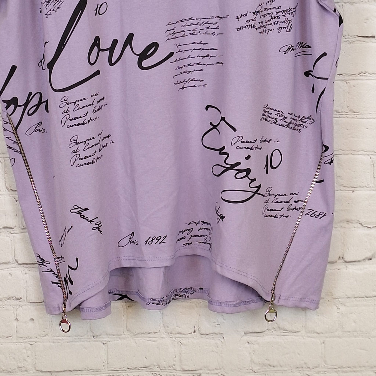 T-Shirt "Schrift"