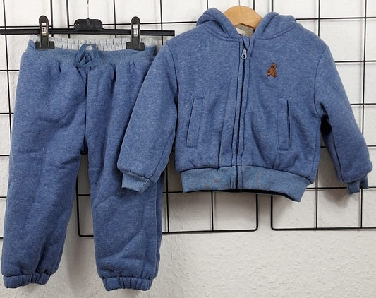 2 Teiliger Baby Teddyanzug