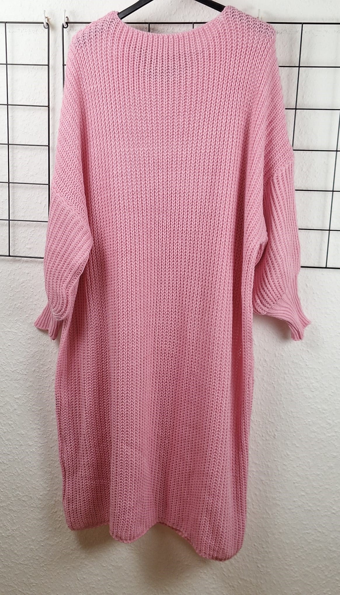Langes Damen Strickkleid – Weicher Grobstrick, perfekte Passform für große Größen