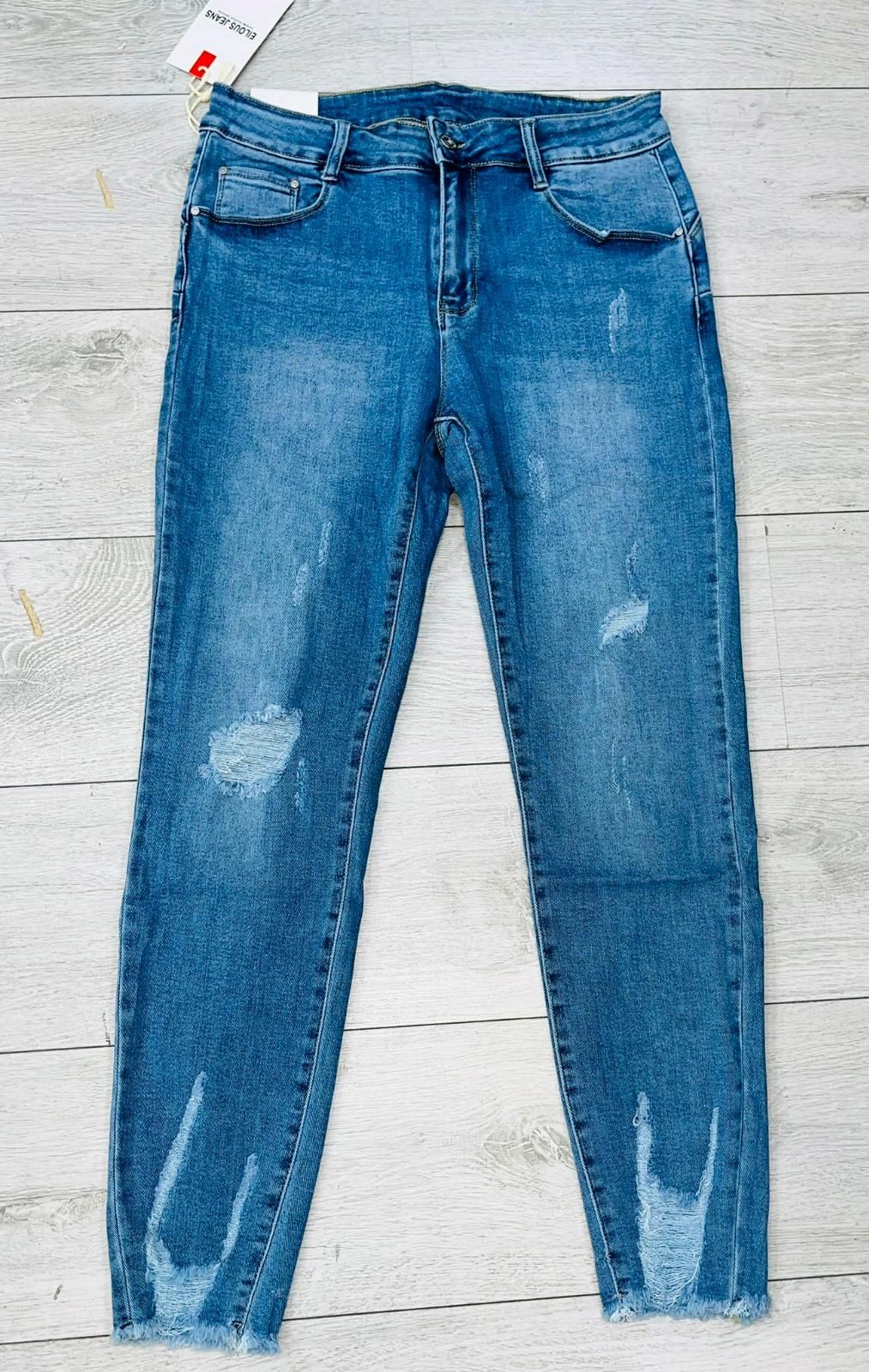 Stretch Jeans Damen Figurbetont Größe 46 50