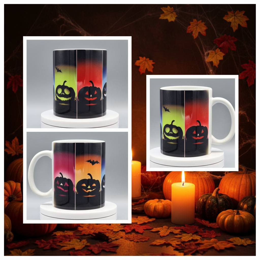 Halloween Tasse – Collage