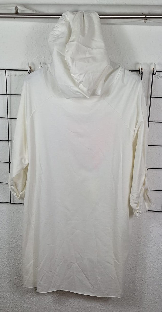 Rückansicht Baumwoll-Hoodie dritte Farbvariante