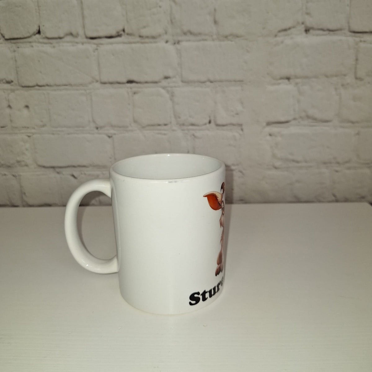 Sturer Bock Tasse – Lustige Keramiktasse mit frechem Ziegen-Motiv – Spülmaschinenfest, Robust 330 ml