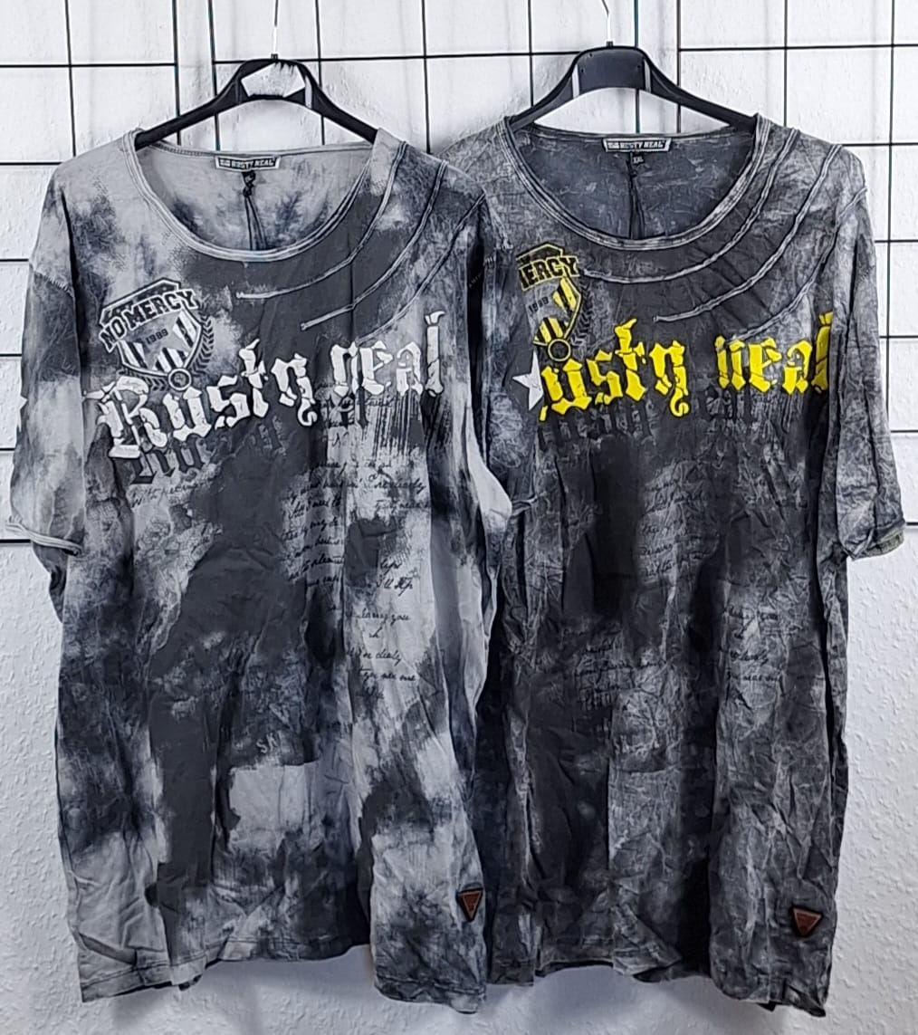 Rusty Neal T-Shirt zwei Varianten grau