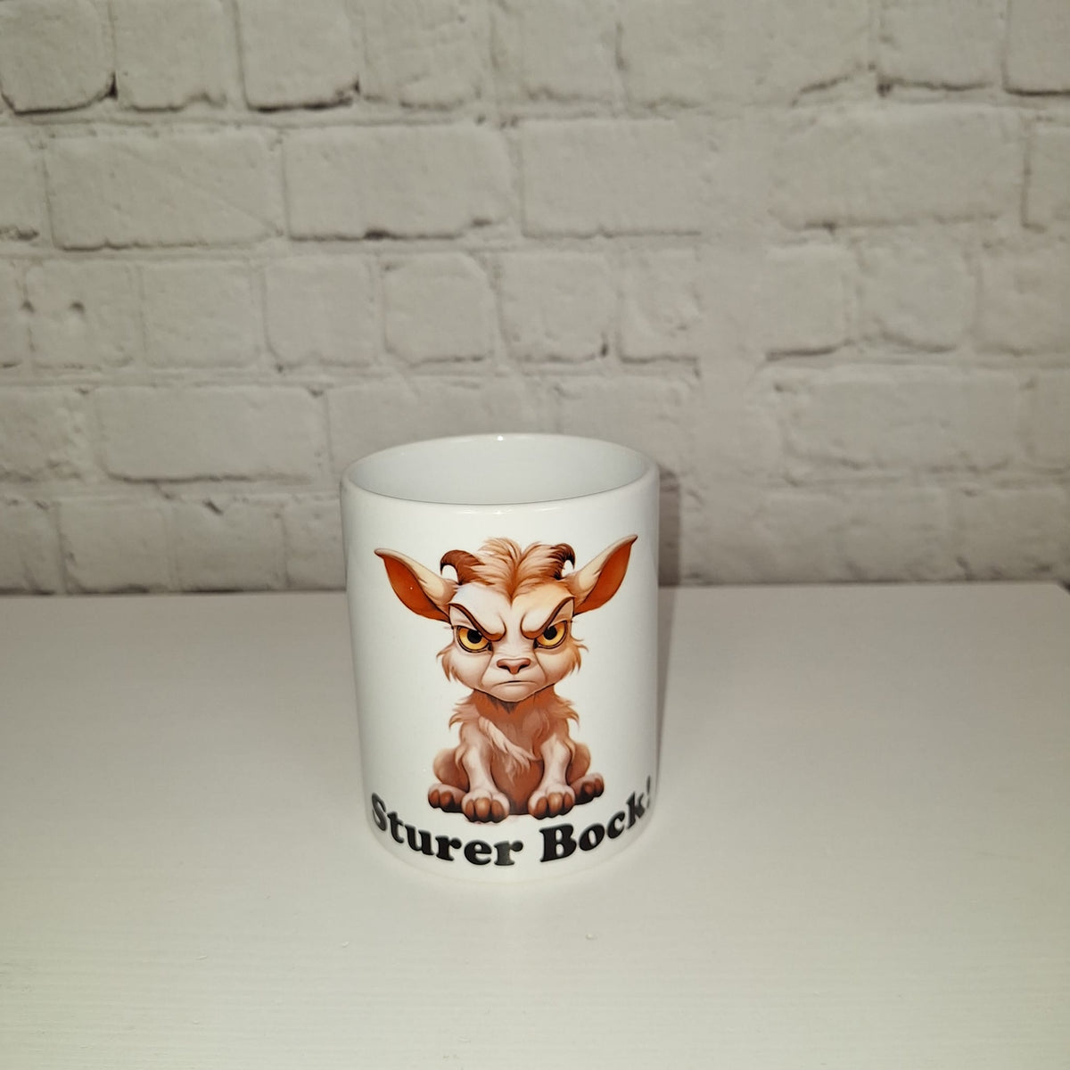 Tasse mit Sturer Bock (Ziegenmotiv)